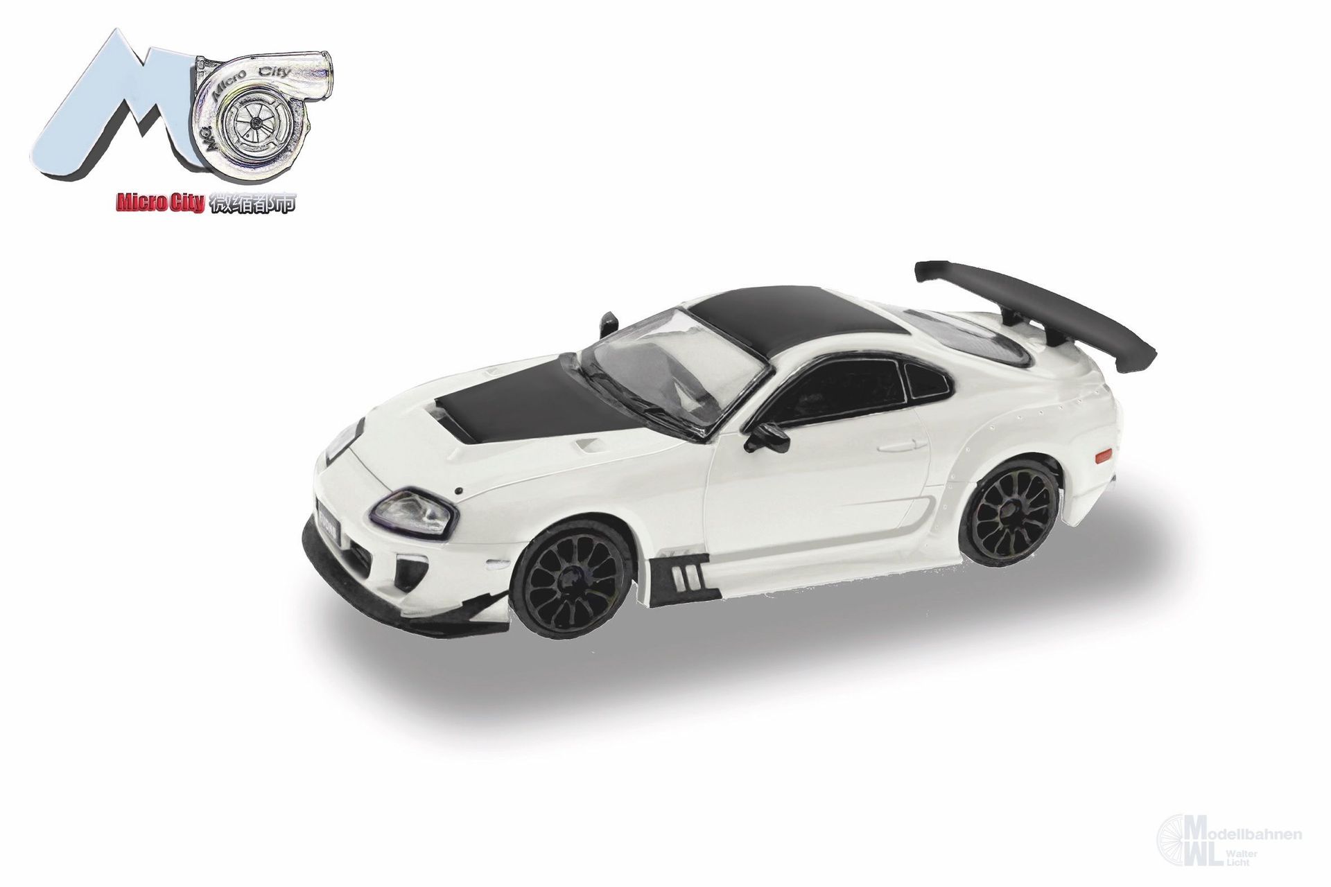 Herpa 87MC000029 - Toyota Supra weiß (1993-2002) H0 1:87