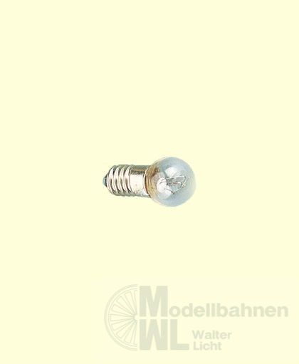 Brawa 3319100 - Kugelbirne E 5,5, 8 mm 19V/90mA klar Brawa 3319100 - Kugelbirne E 5,5, 8 mm 19V/90mA klar