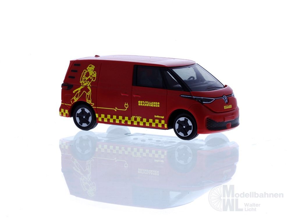 Rietze 51402 - Volkswagen ID.Buzz Cargo Ostjyllands Brandvaesen (DK) H0 1:87