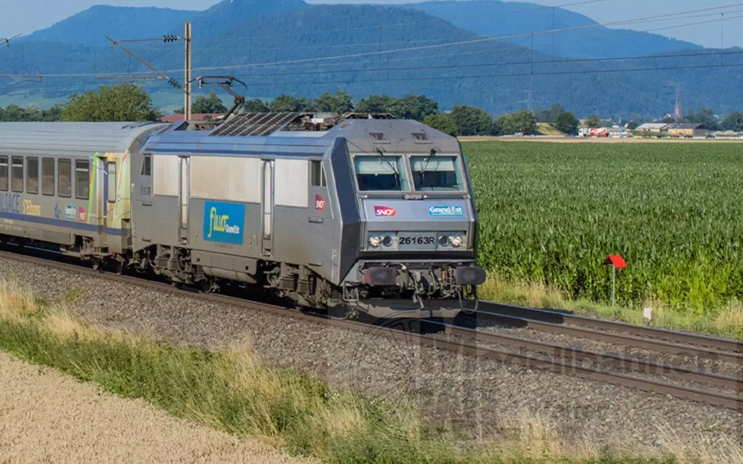 Jouef 2470S - E-Lok BB 26163R SNCF Ep.VI fluo Grand Est H0/GL Sound