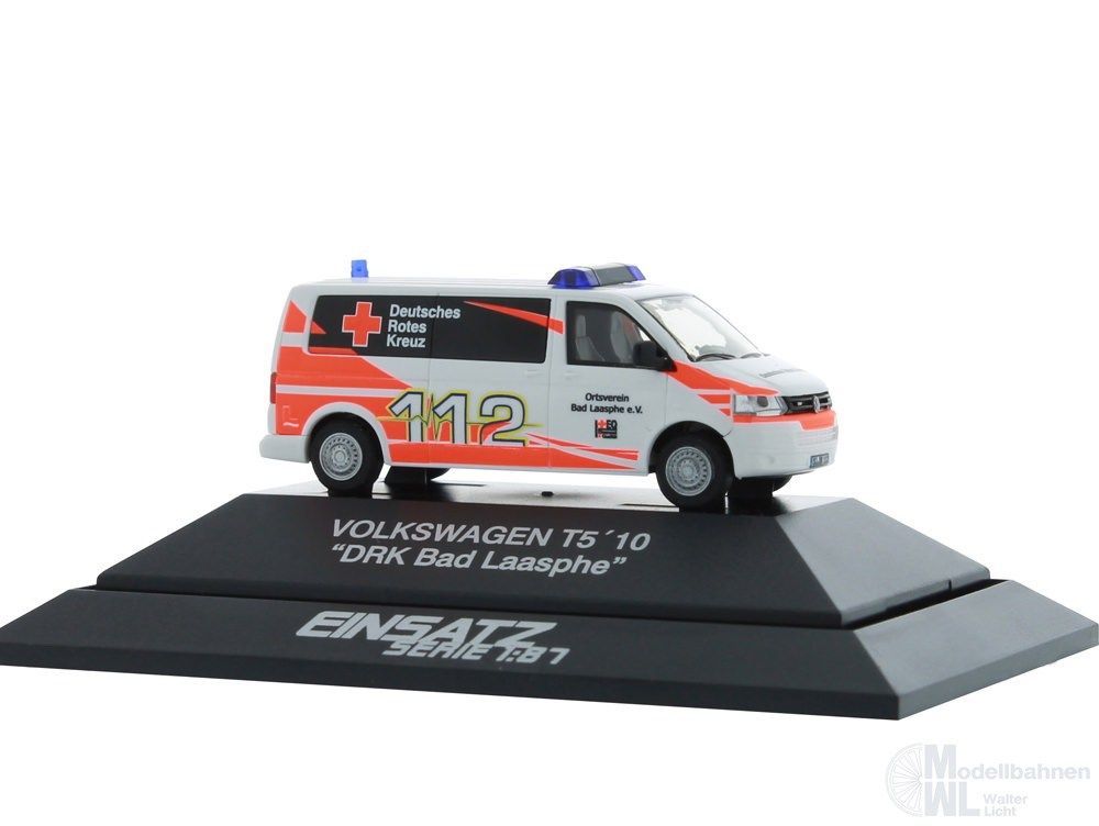 rie53634_0 Rietze 53634 - Volkswagen T5 ´10 DRK Bad Laasphe H0 1:87