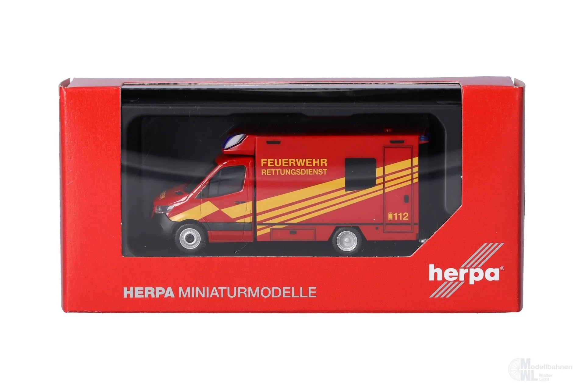Herpa 098755 - Mercedes-Benz Sprinter 18 Fahrtec RTW FW H0 1:87