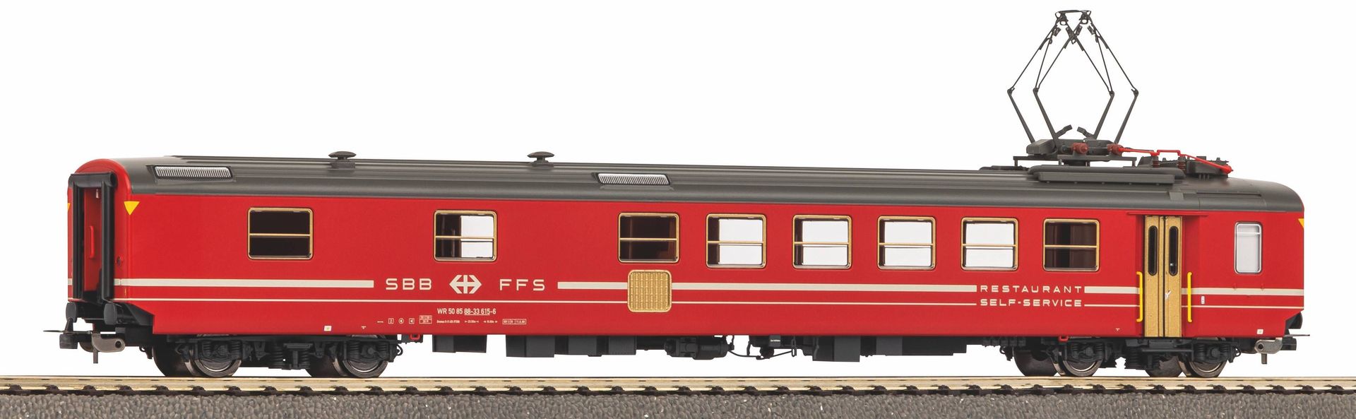 Piko 96779 - Speisewagen SBB Ep.IV EW I Self-Service H0/GL