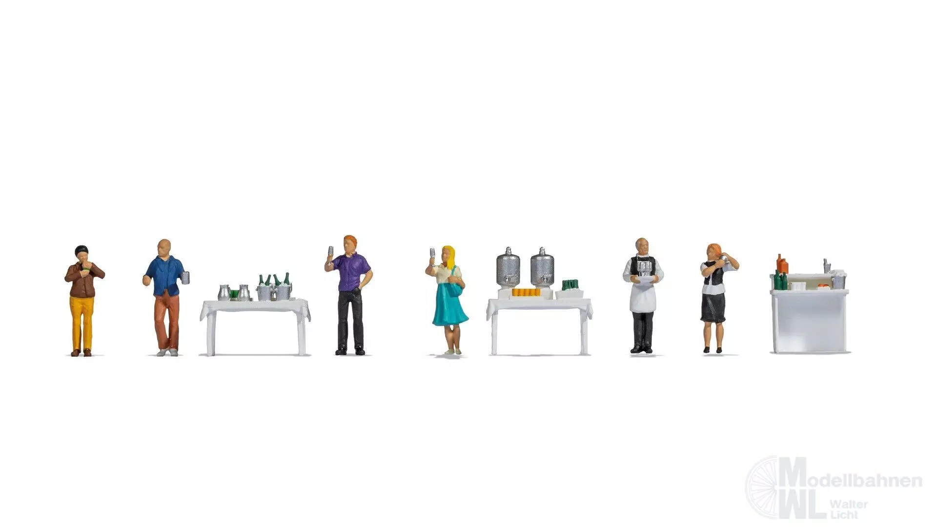 Noch 16275 - Figuren-Themenwelt Buffet H0 1:87