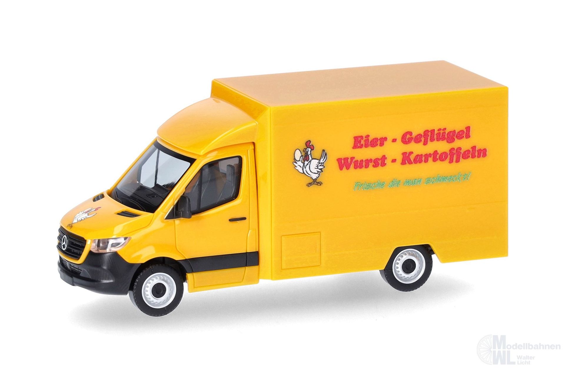 Herpa 098656 - Mercedes-Benz Sprinter `18 Foodtruck Eier H0 1:87