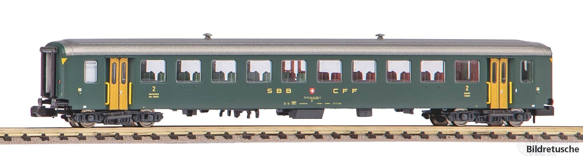 Piko 94384 - Personenwagen EW I SBB Ep.IV 2.Kl. N 1:160
