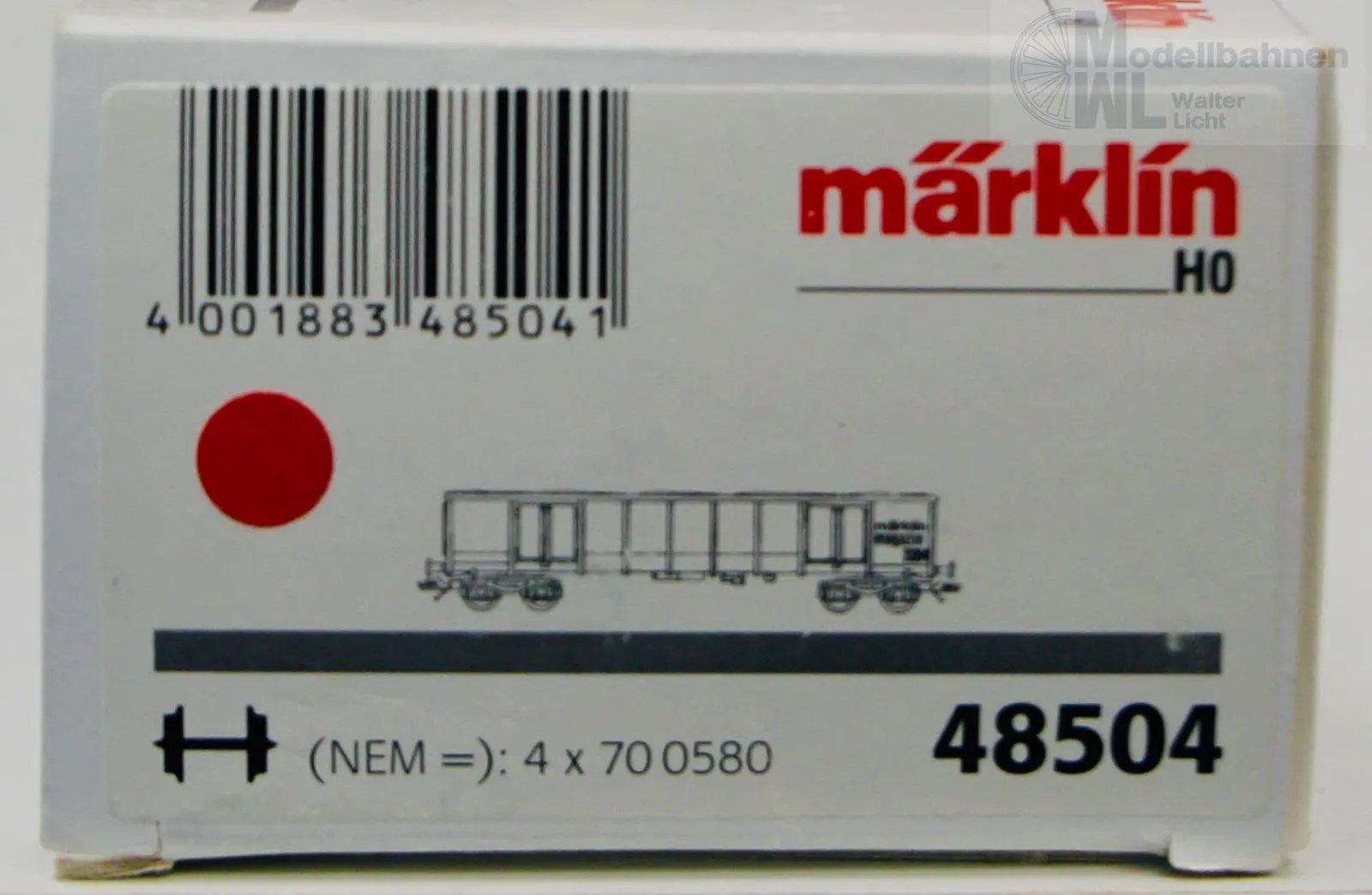 Märklin 48504 - MÄRKLIN - Marklin Magazin Jahreswagen 2004 H0/WS