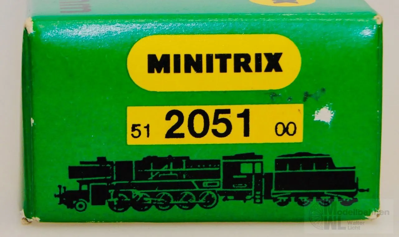 Trix 12051 - MINITRIX - Dampflok BR 52 1234 DRG Ep.III Brit-US Zone N 1:160