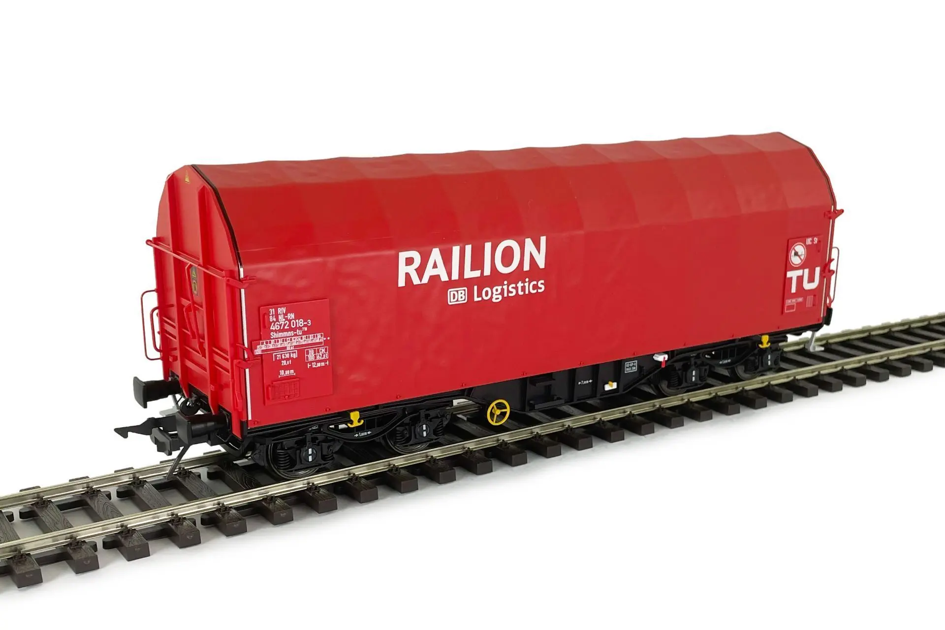 Lenz 42261-03 - Schiebeplanenwagen DB Railion Ep.V Shimmns-tu 718 Spur 0