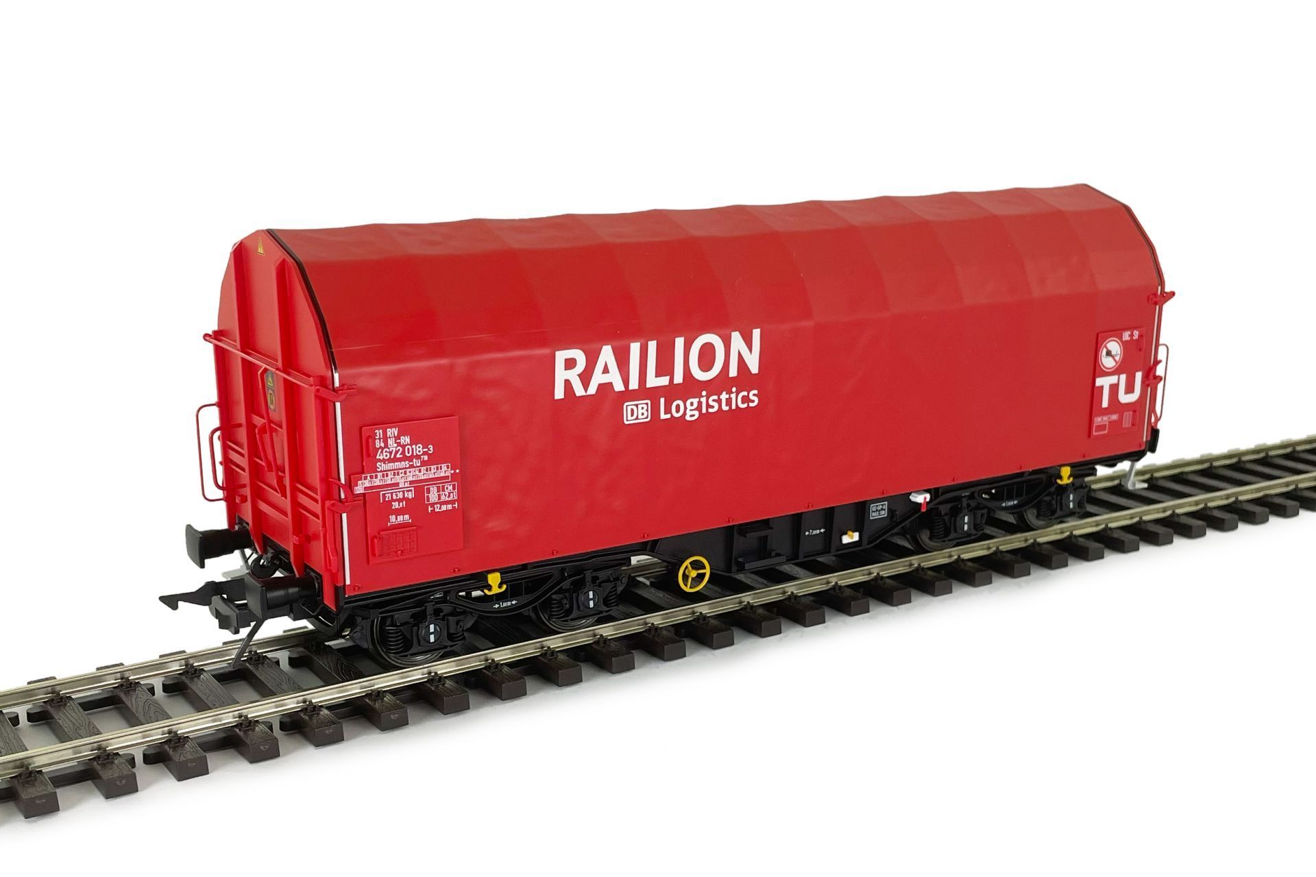 Lenz 42261-03 - Schiebeplanenwagen DB Railion Ep.V Shimmns-tu 718 Spur 0