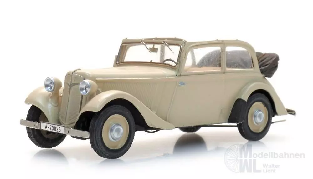 ARTITEC b.v. 387545 - Adler Trumpf Junior cabriolimousine Verdeck offen H0 1:87