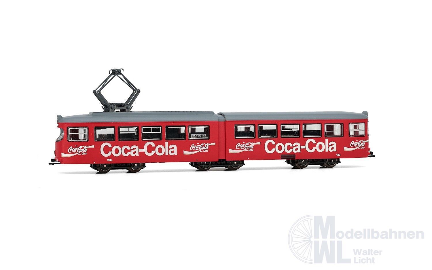 Arnold 2605D - Straßenbahn DUEWAG GT6 Coca-Cola N 1:160 Digital