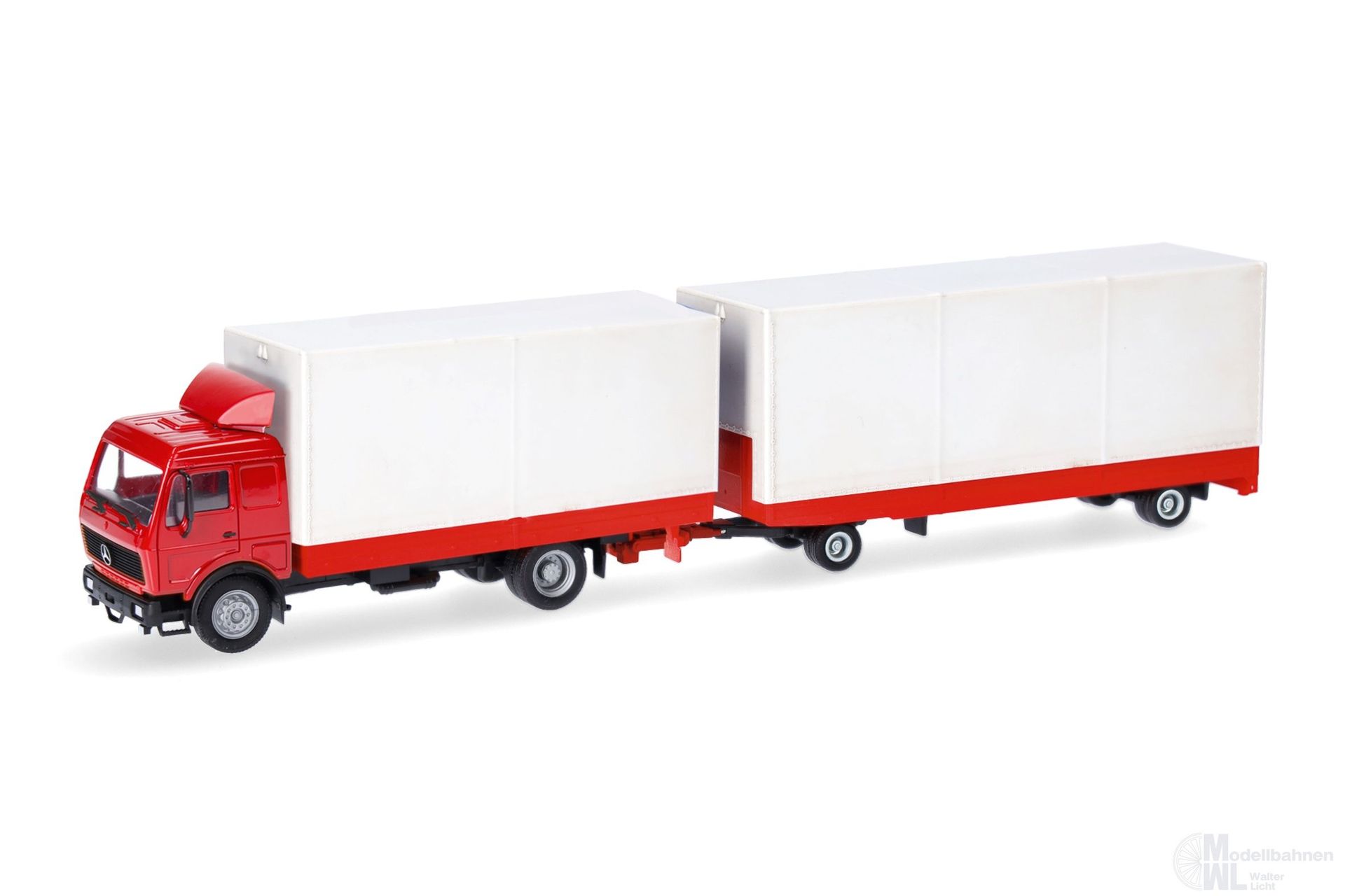 Herpa 321747 - Mercedes-Benz NG Volumen-Hängerzug H0 1:87