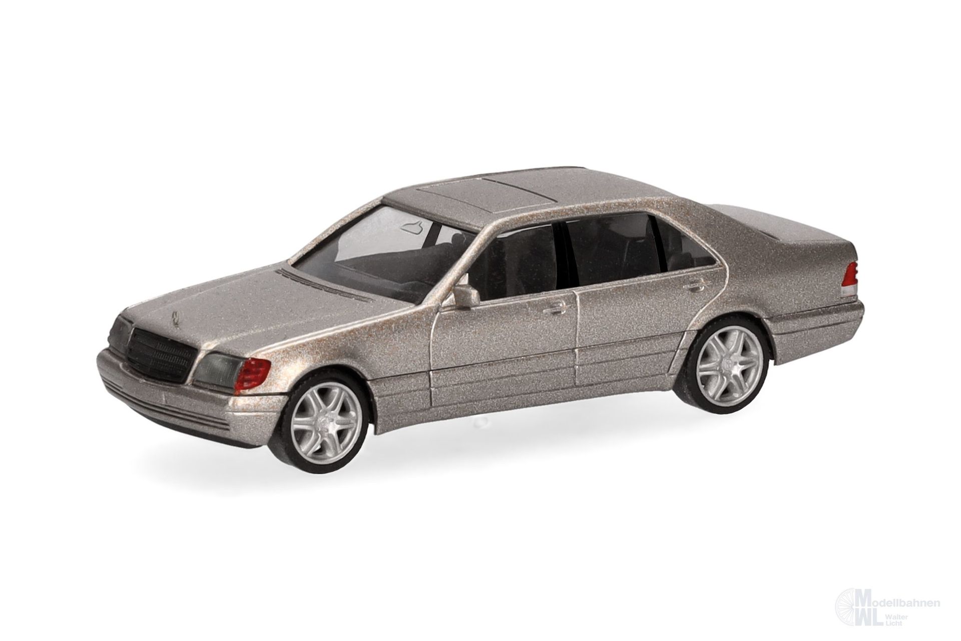 Herpa 030946-002 - Mercedes-Benz 600 SEL V12 rauchsilber H0 1:87