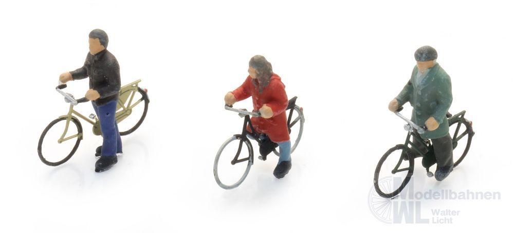 ARTITEC b.v. 5220012 - Radfahrer an der Ampel 3 Figuren Z 1:220