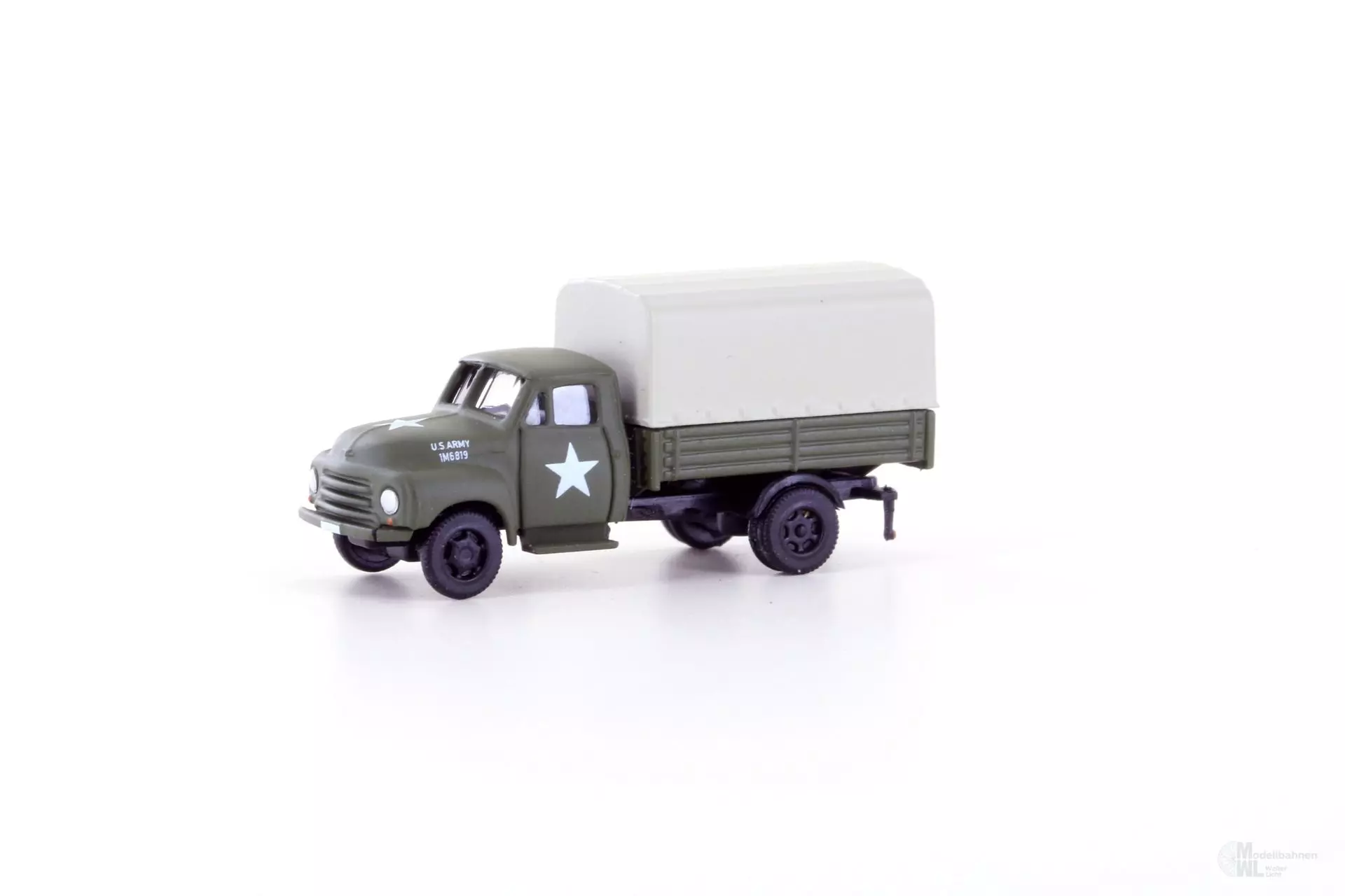 Lemke Minis 3231 - Opel Blitz Pritsche/Plane US Army N 1:160