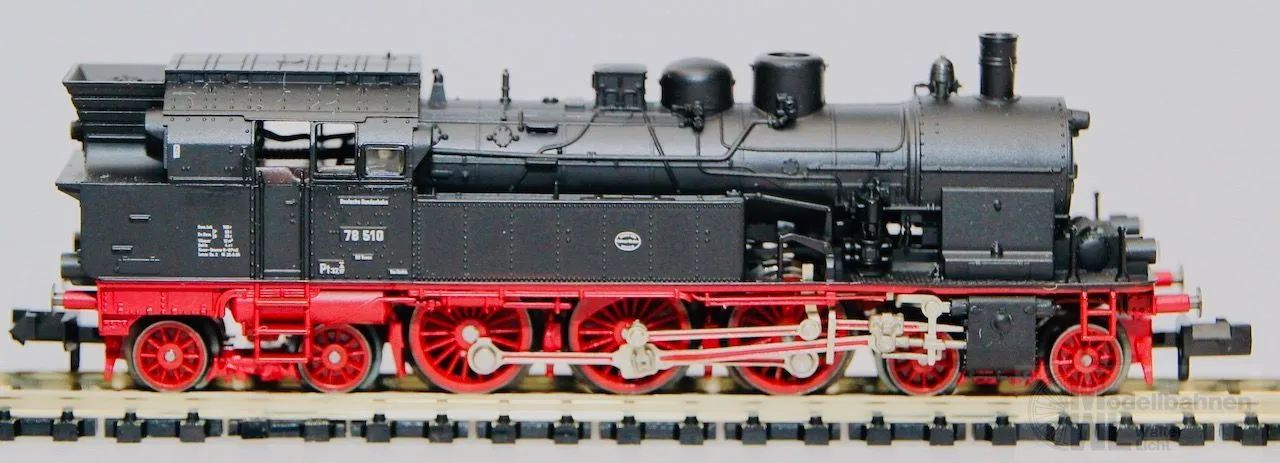 Fleischmann 7025 - FLEISCHMANN - Dampflok BR 78 510 DB Ep.III N 1:160