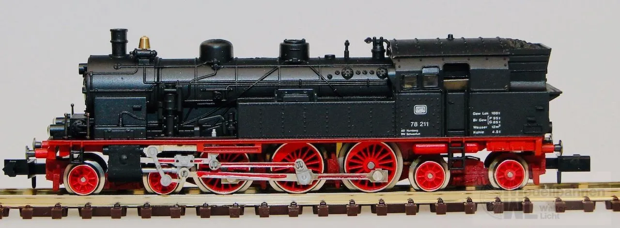 Arnold 2270 - ARNOLD - Dampflok BR 78 211 DB Ep.III N 1:160
