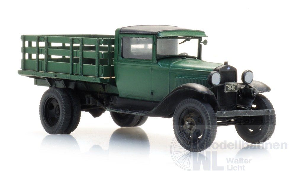 ARTITEC b.v. 387498 - Ford Modell AA Pfahlwagen H0 1:87