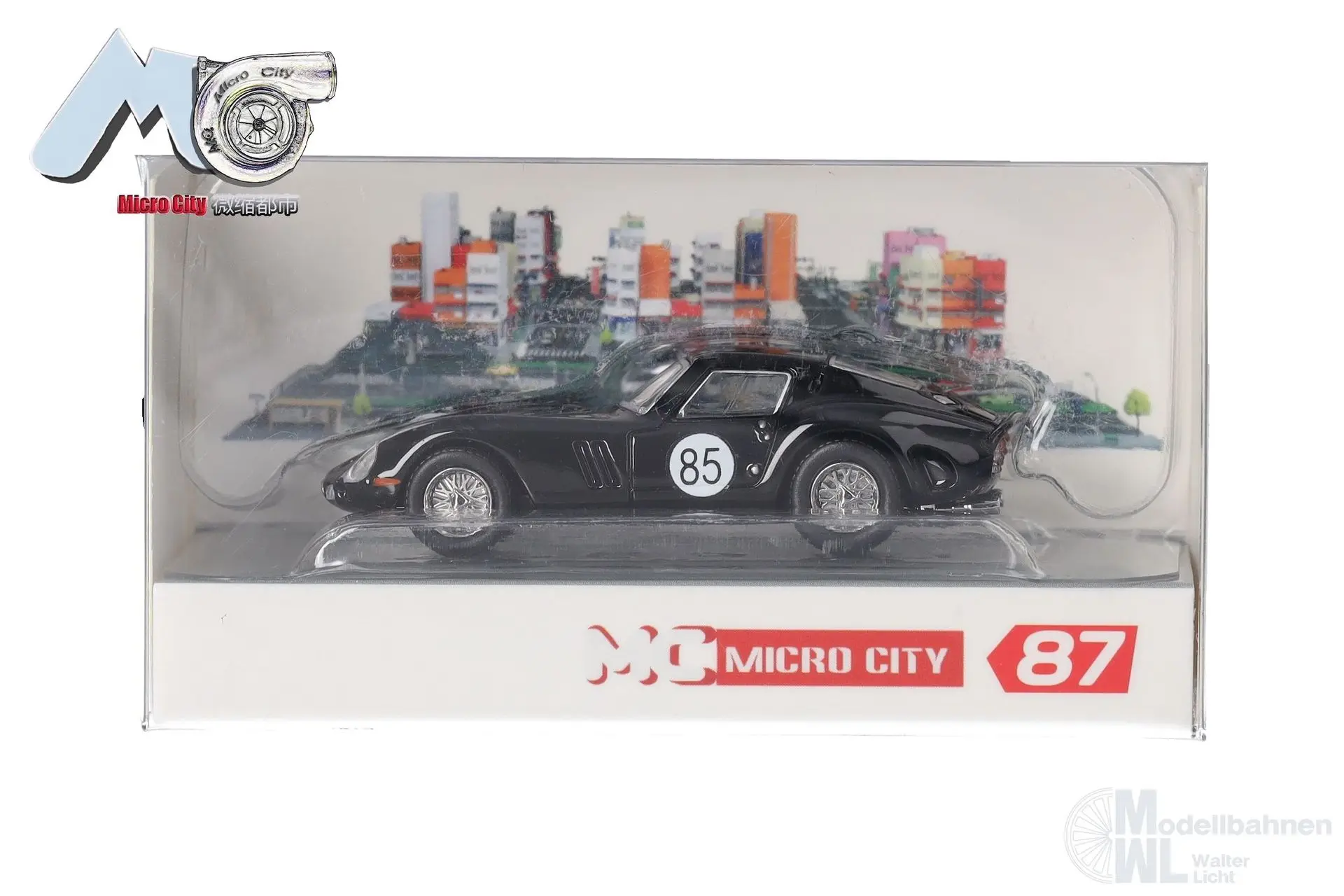 Herpa 87MC000061 - Ferrari 250 GTO 85, schwarz H0 1:87
