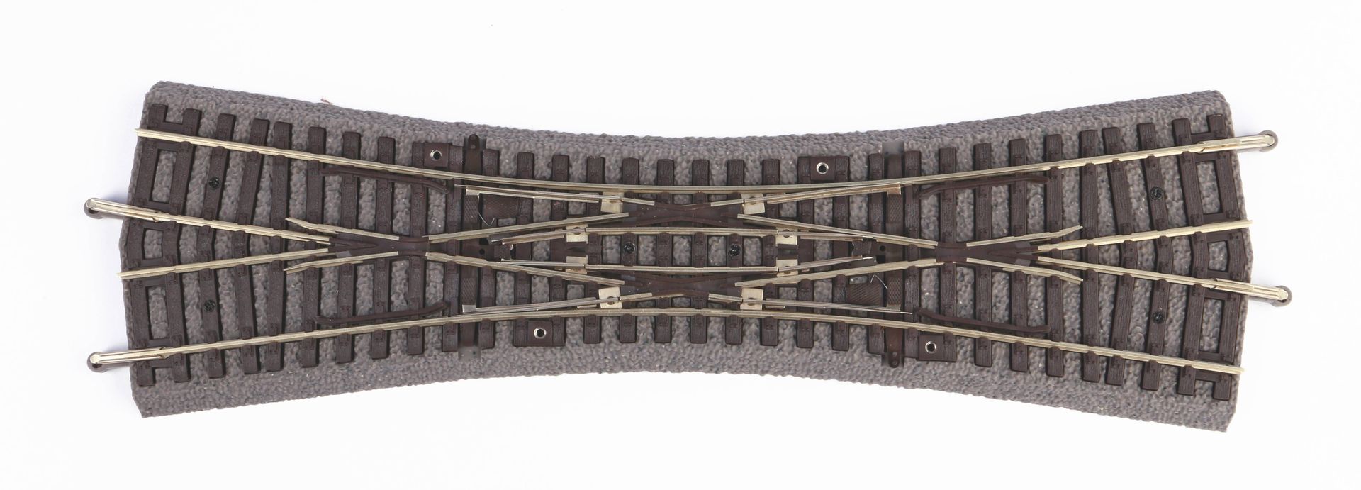 Piko 55424 - A-Gleis mit Bettung. Doppelkreuzungsweiche DKW H0/GL