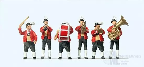 Preiser 10206 - Tiroler Trachtenkapelle H0 1:87