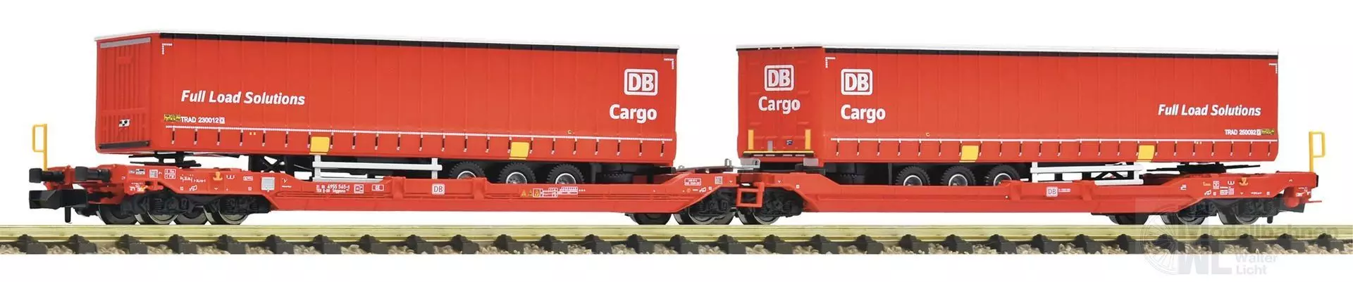 Fleischmann 6660103 - Doppeltaschen-Gelenkwagen DB Ep.VI N 1:160