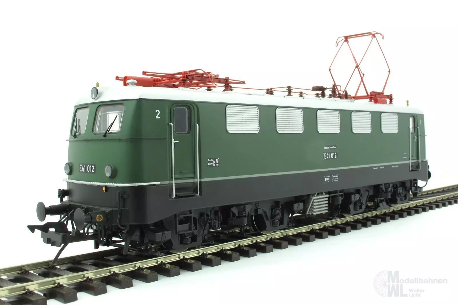 Lenz 40301-01 - E-Lok E 41 012 DB Ep.III chromoxydgrün Spur 0