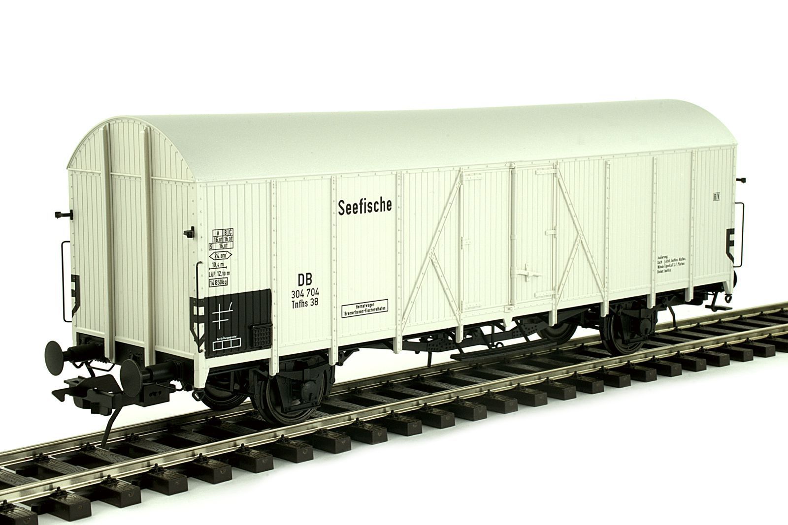 Lenz 42224-02 - Kühlwagen DB Ep.III Tnfs38 Seefische Spur 0