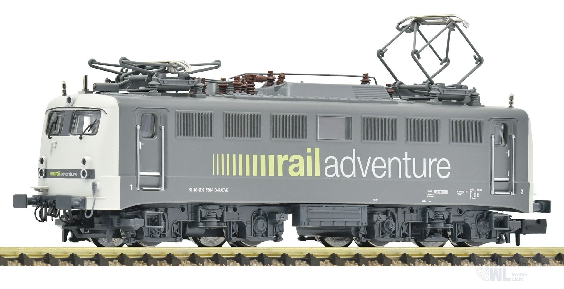 Fleischmann 7570033 - E-Lok BR 139 558-1 RailAdventure Ep.VI N 1:160 Sound Fleischmann 7570033 - E-Lok BR 139 558-1 RailAdventure Ep.VI N 1:160 Sound
