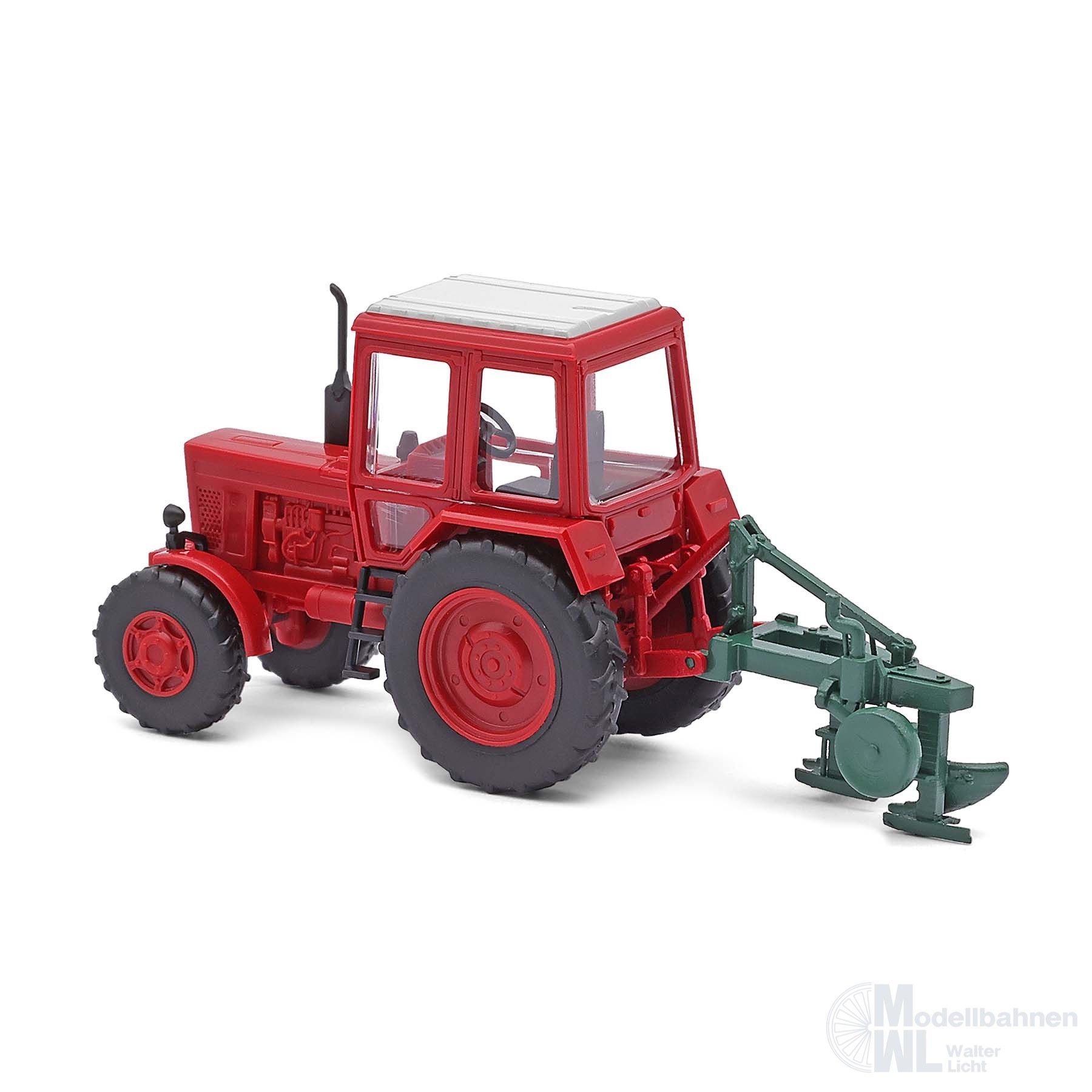 Busch 51312 - Belarus MTS 82 mit Scharpflug H0 1:87