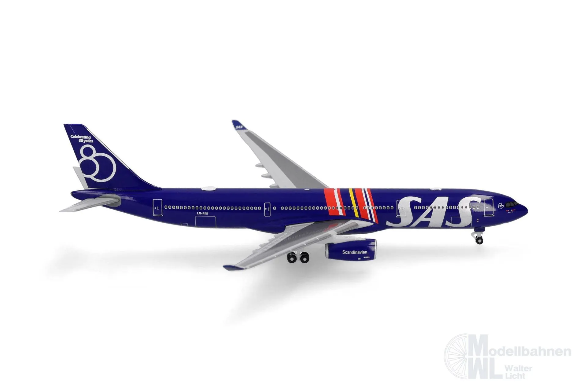 Herpa 539623 - Airbus A330-300 SAS 1:500