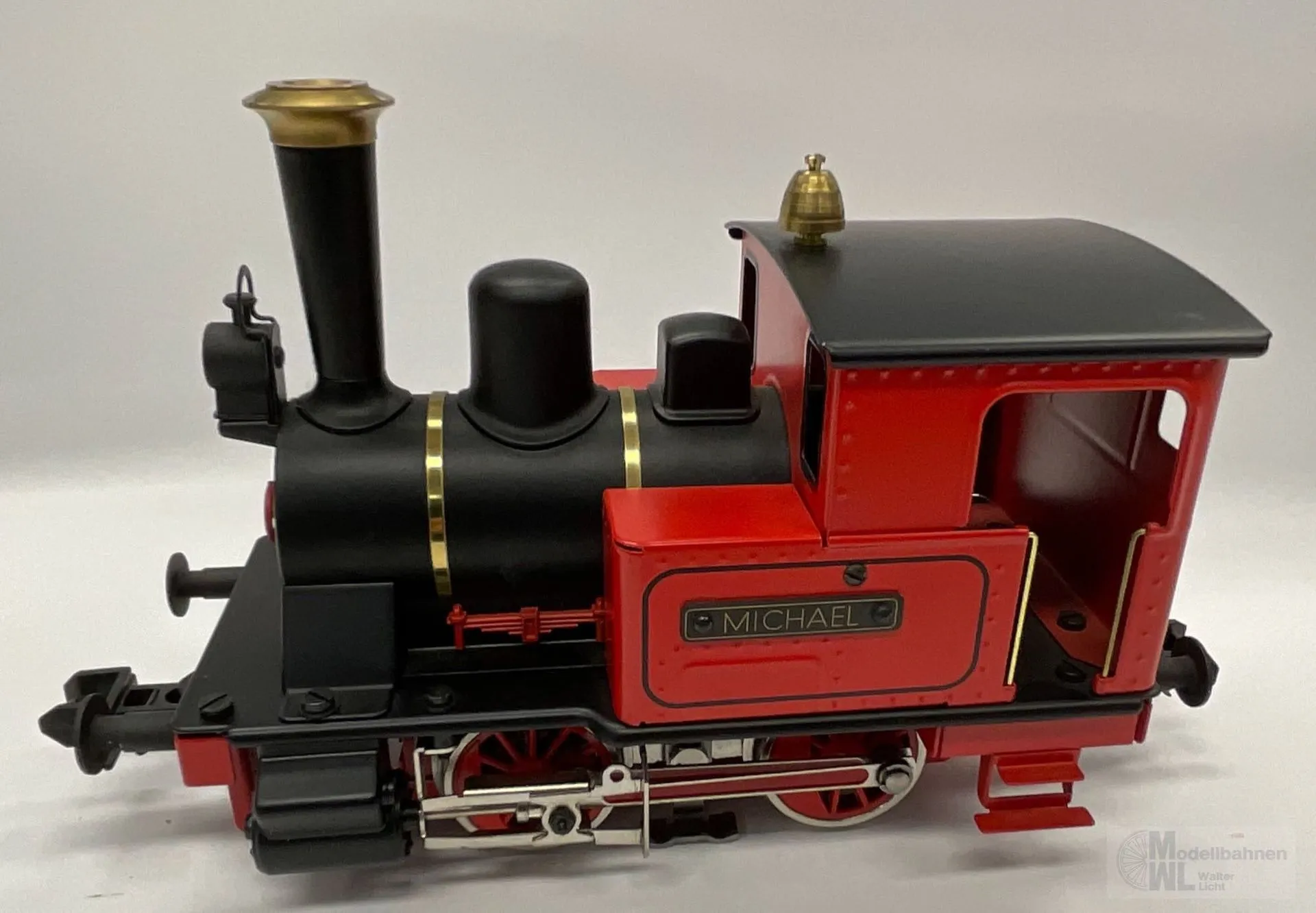 Märklin 54309 - MÄRKLIN MAXI- Dampflok und 2 Güterwagen  Spur 1