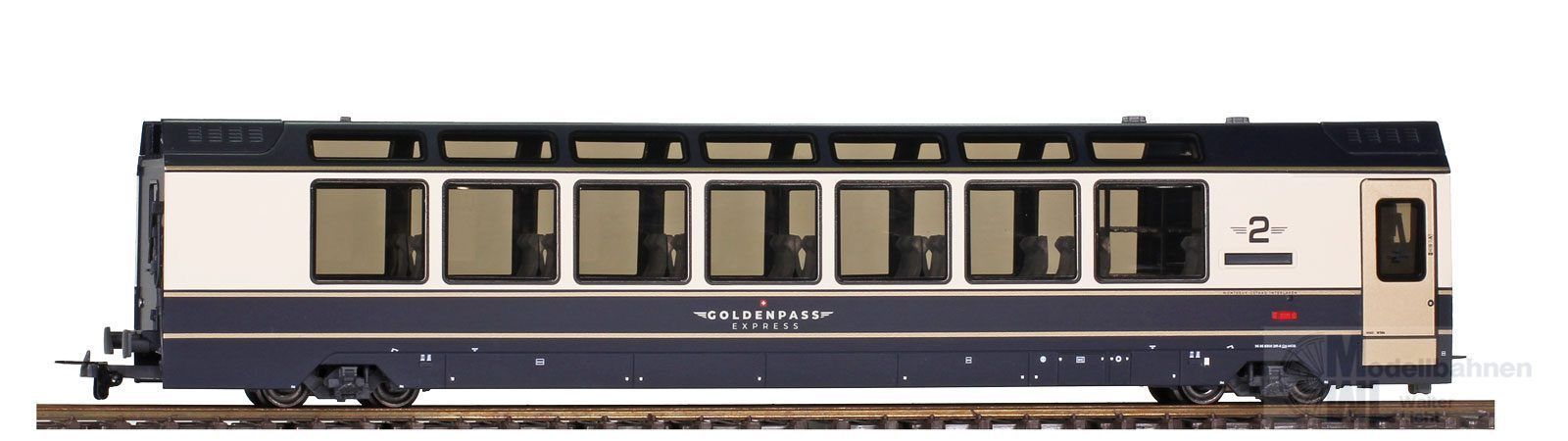 Bemo 3647351 - Interfacewagen MOB Ep.VI GoldenPass Bsi 291 H0/GL