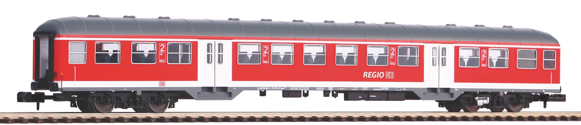 Piko 40642 - Personenwagen DB AG Ep.VI 2.Kl. verkehrsrot N 1:160