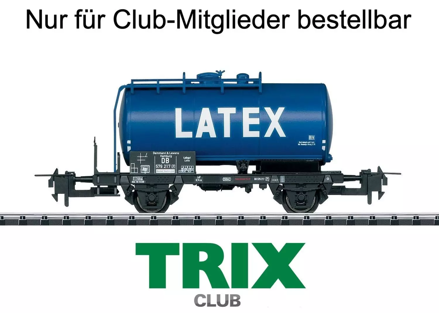 Trix 24780 - PROFI-CLUB Kesselwagen DB Ep.III für 15 Jahre Mitgliedschaft H0/GL