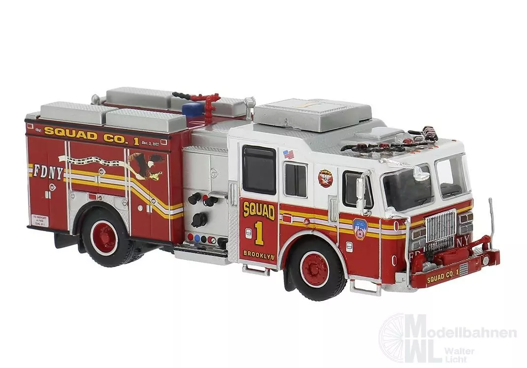 PCX-Models 870840 - Seagrave Attacker 2013 FDNY - Brooklyn H0 1:87