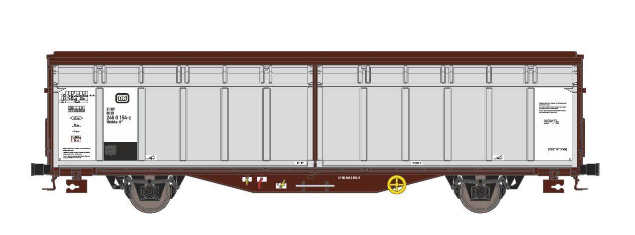 H45001 Hobbytrain 45001 - Schiebewandwagen DB Ep:IV Hbbiks H0/GL