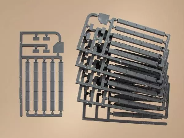 Auhagen 41616 - Abdeck- und Umlenkkästen für Spanns H0 1:87