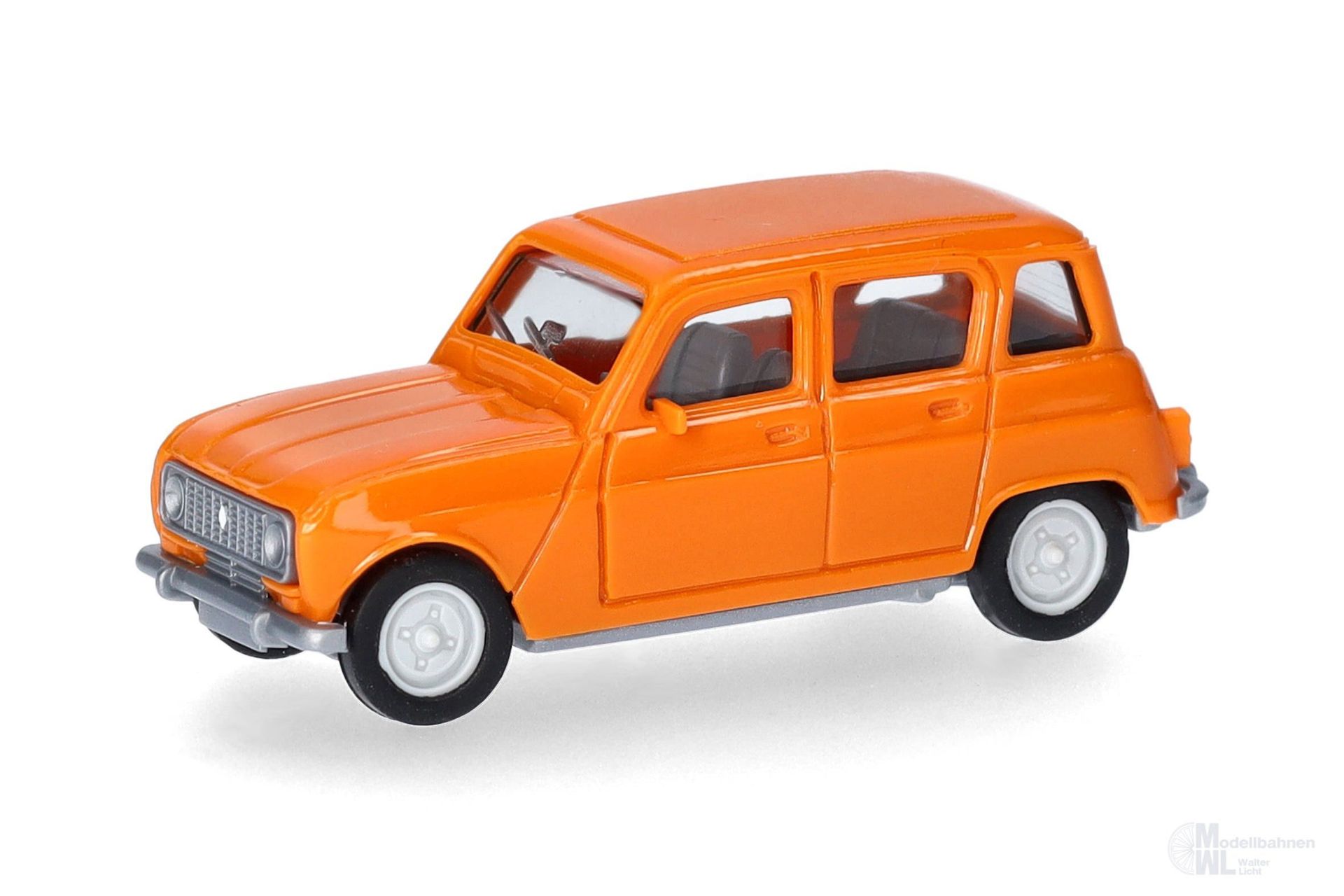 Herpa 020190-010 - Renault R4 orange andalou H0 1:87