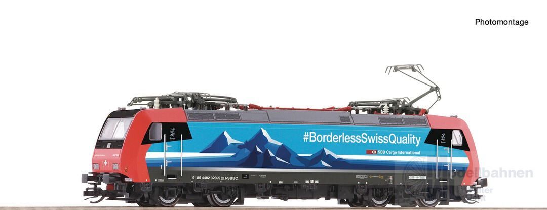 Roco 7590020 - E-Lok Re 482 SBB Cargo Ep.VI TT 1:120 Sound