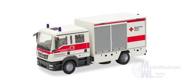 Herpa 099813 - MAN TGL GW-San DRK Frankfurt/KatS Hessen H0 1:87