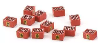 Exact Train 70004 - Ladegut Set 9 Getränkekiste Dortmunder Union H0 1:87