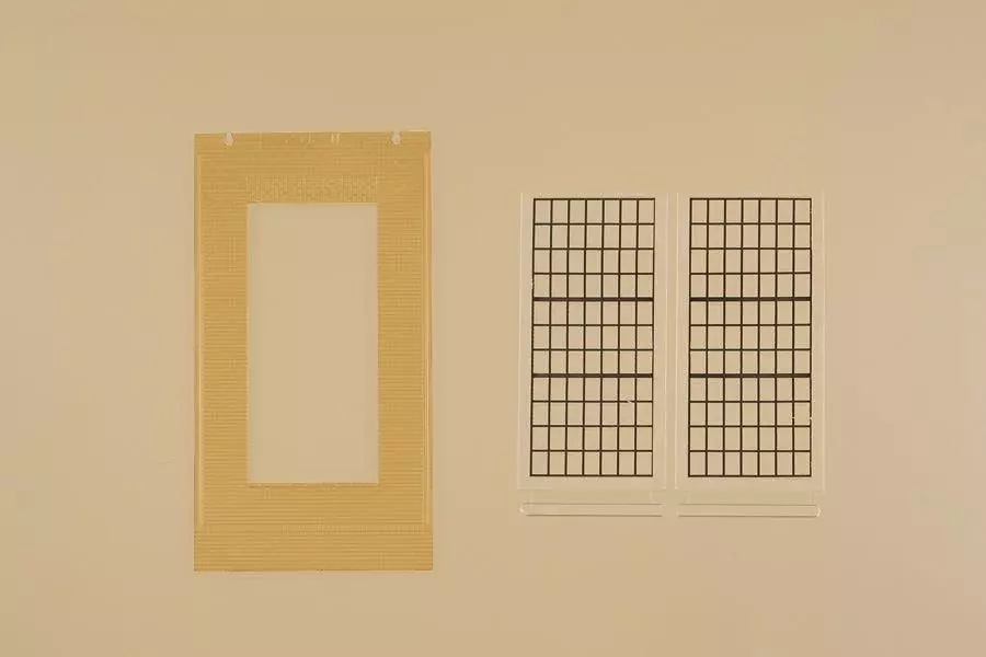 Auhagen 80630 - Wände 2578D, Industriefenster P H0 1:87