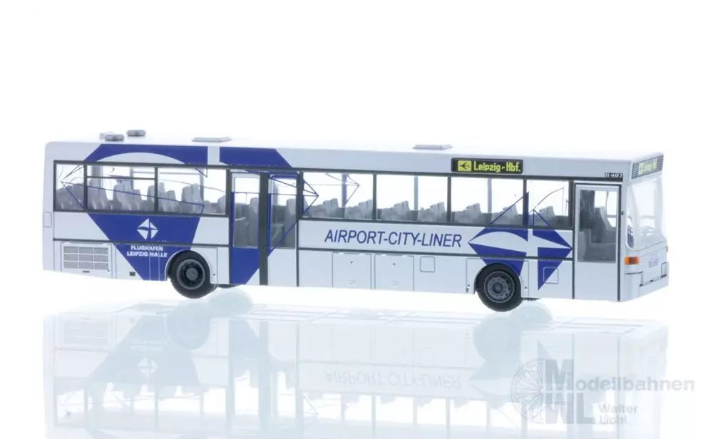 Rietze 77308 - Mercedes-Benz O 407 Airport City-Liner Leipzig H0 1:87