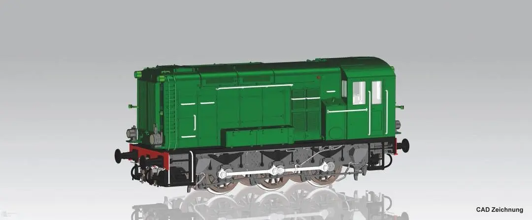 Piko 22010 - Diesellok Rh 600 DSB Ep.III Rangiertraktor H0/GL