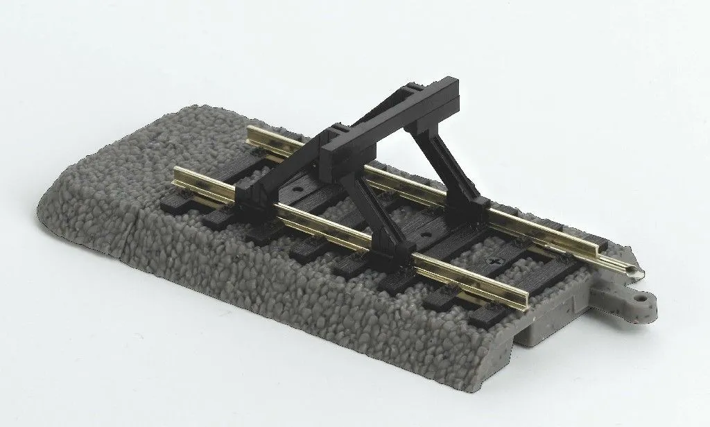 Piko 55446 - PIKO A-Gleis mit Bettung Gleisböschung Endstück mit Prellbock H0/GL