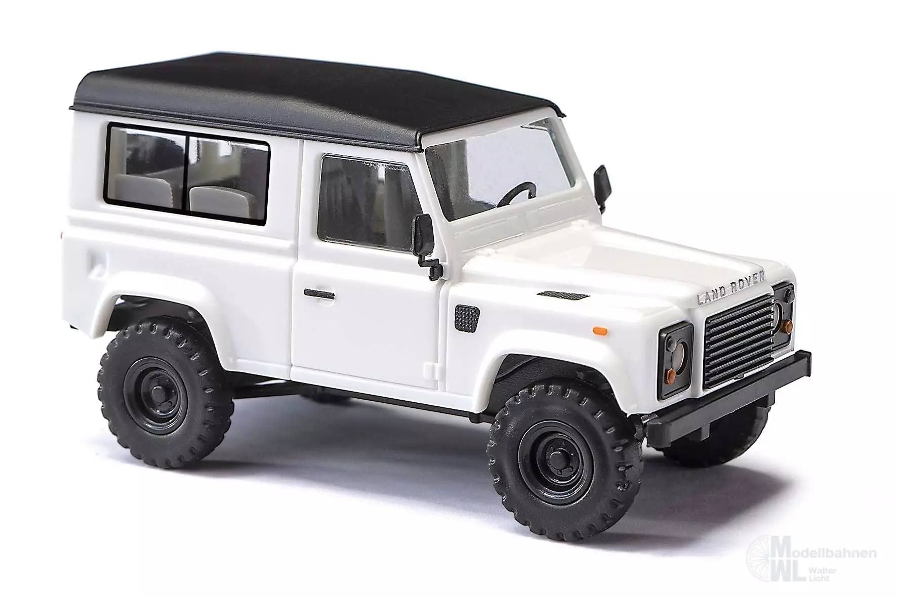 Busch 54301 - Land Rover Def.90 weiß H0 1:87