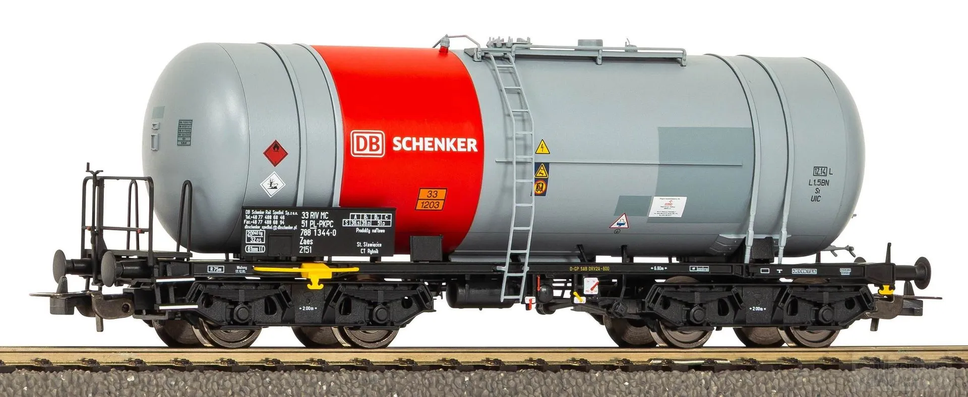Piko 58463 - Kesselwagen PL-DBSRS Ep.VI 406Rb H0/GL
