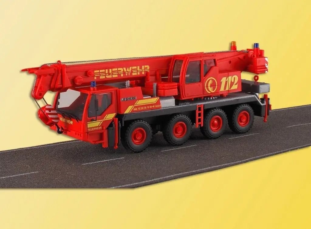 Kibri 13041 - Feuerwehr Kranwagen H0 1:87